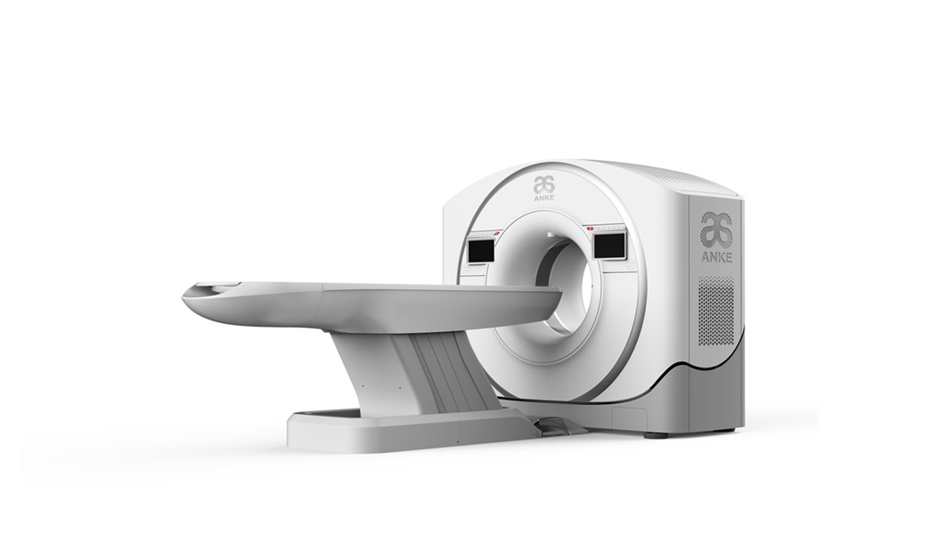 High-end intelligent 128-slice CT scanner